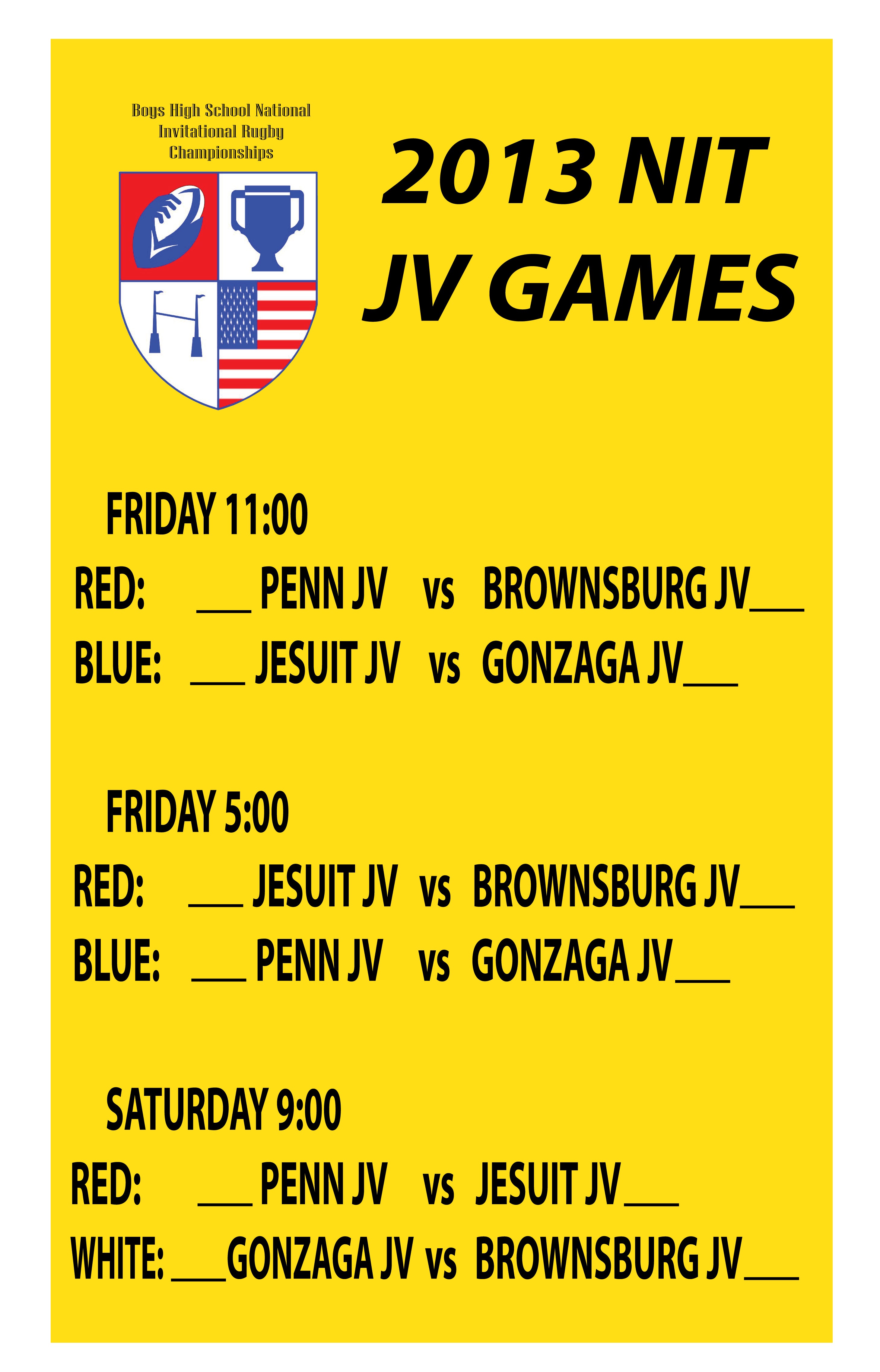 Rugby National Invitational Tournament Elkhart IN Jesuit High School