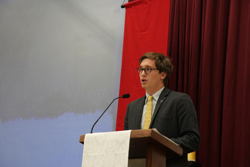 Image of Reflection Speech by John Flynn ‘12 at the Farewell Liturgy