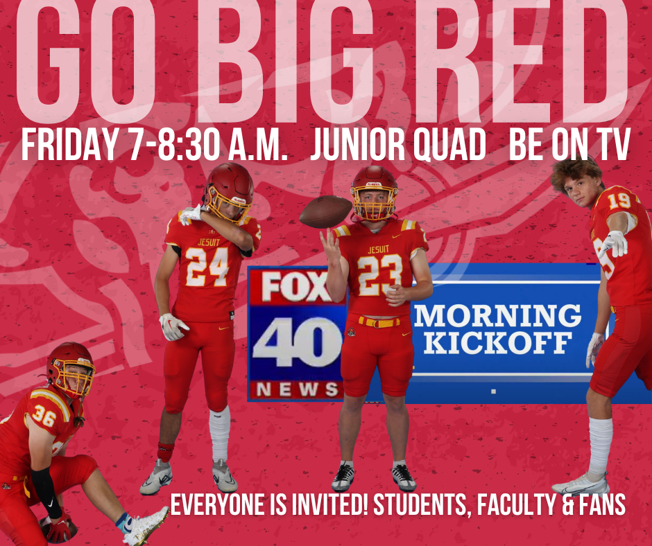 Friday Football Kickoff with Fox40 Live Jesuit High School
