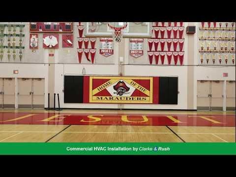 Barry Gym Update — Commercial HVAC Installation 