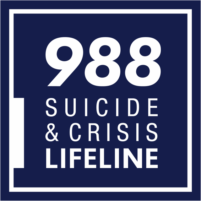 Call 988 for suicide and crisis lifeline