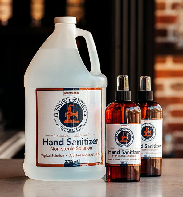 image of hand sanitizer  bottles