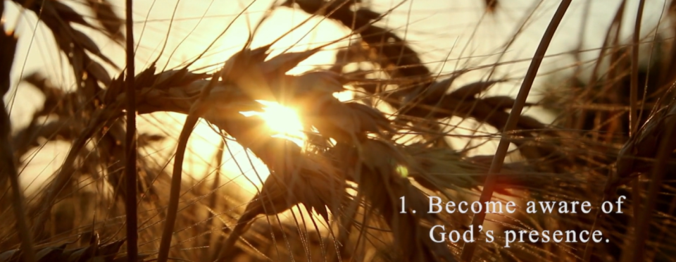 Pray The Examen with the help of this two and a half minute video by the Society of Jesus, the Jesuits.